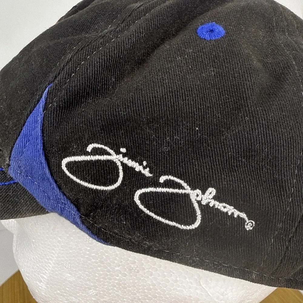 Jimmie Johnson #48 Nascar‎ Team Lowes Black Adjustable Hat